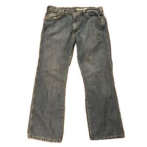 DKNY Denim Straight Leg Blue Jeans Mens 38x32 Medium Wash
